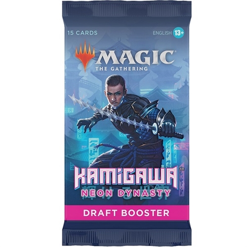 Kamigawa Neon Dynasty - Draft Booster Pakke - Magic the Gathering